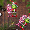 Joycorners ELF Couple Christmas Ornament, Personalized Ornament 2D Flat LM2211