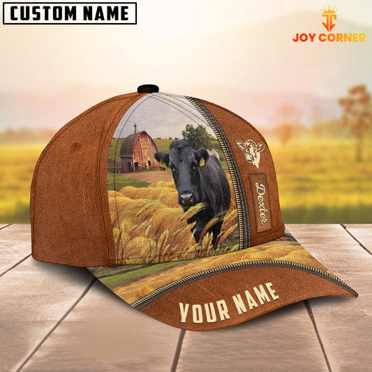 Joycorners Personalized Name Dexter Barn Farm Cap