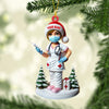 Joycorners Nurse Christmas Ornament, Personalized Ornament 2D Flat LM2211