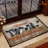 Joycorners Speckle Park Personalized - Welcome  Doormat