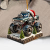 Joycorners Off-road Vehicle Home Decor Christmas Ornament, Personalized Ornament 2D Flat LM2211