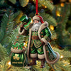 Joycorners Custom Name Ireland Ornament, Ireland Lover Christmas Gift 2D Flat LM2211