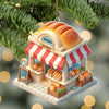 Joycorners Bread Bakery Christmas Ornament, Personalized Ornament 2D Flat LM2211