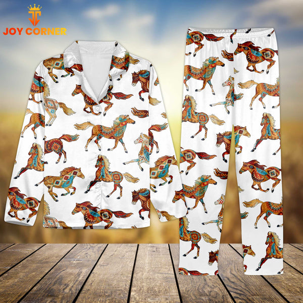 Joy Corner Horse Lover Style 1 3D Chistmas Pajamas