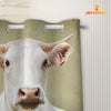 Joycorners Charolais Hello Sweet Cheeks 3D Shower Curtain