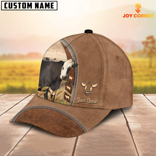 Joycorners Black Baldy Farming Land Customized Name Cap