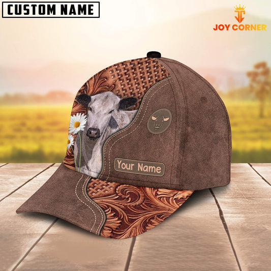 Joycorners Speakle Park Brown Vintage Pattern Customized Name 3D Cap