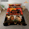 Joy Corners Texas Longhorn Happiness Happy Halloween Bedding Set