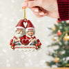Joycorners Growing Old Together Christmas, Home Decor, Christmas Ornament 2D Flat LM2111