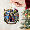 Joycorners Scotland Lover Christmas Ornament, Personalized Ornament 2D Flat LM2211