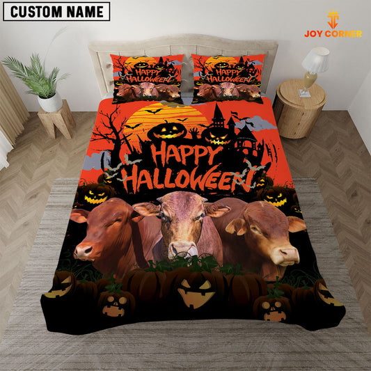 Joy Corners Beefmaster Happiness Happy Halloween Bedding Set
