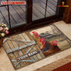 Joycorners Chicken Barn Custom Name Doormat