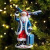 Joycorners Custom Name Pilot Santa Ornament, Pilot Christmas Gift 2D Flat LM2111