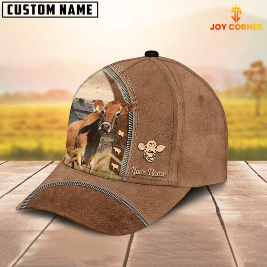 Joycorners Jersey Farming Land Customized Name Cap