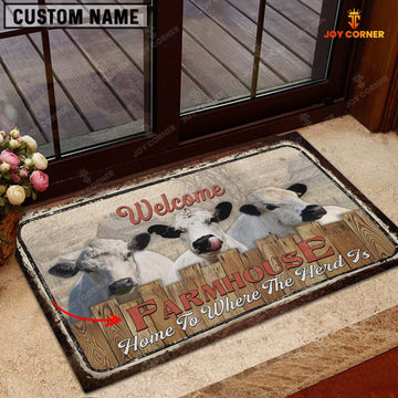 Joycorners Whitepark Personalized - Welcome  Doormat