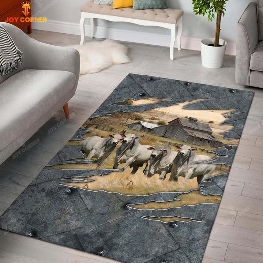 Joycorners Brahman Farming Rug