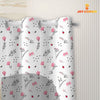 Joycorners Sheep Flower 3D Shower Curtain