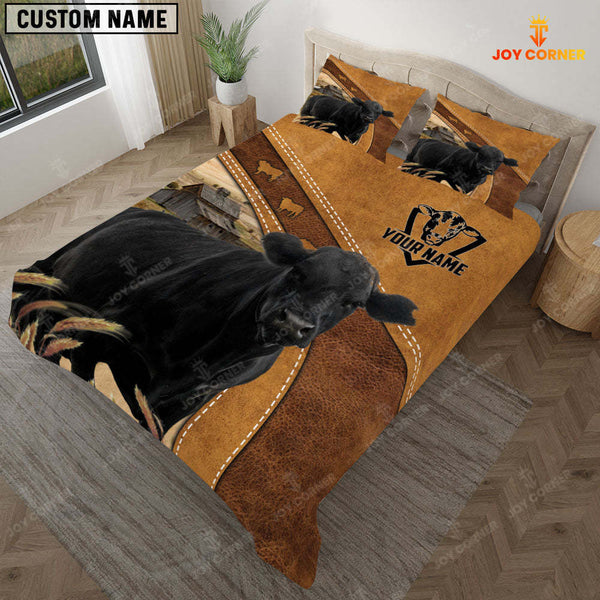 Joycorners Black Angus Cattle Customized Bedding set