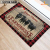 Joycorners Dexter Faith Family Farming Custom Name Doormat