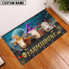 Joycorners Hereford Cute Halloween Custom Name Doormat