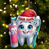 Joycorners Beautiful Teeth, Home Decor, Christmas Ornament, Personalized Ornament 2D Flat LM2111