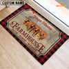 Joycorners Beefmaster Faith Family Farming Custom Name Doormat