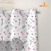 Joycorners Llama Flower 3D Shower Curtain