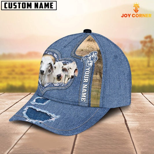 Joy Corners Brahman Customized Name Denim Cap