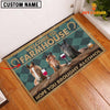 Joycorners Horse Hope You Bought Alcohol Custom Name Doormat