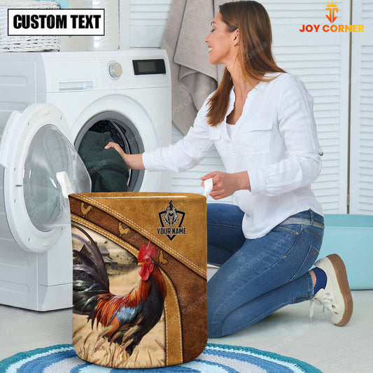 Joycorners Chicken Brown  Custom Name  Basket