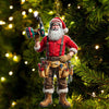 Joycorners Custom Name Handyman Santa Ornament, Handyman Christmas Gift 2D Flat LM2111