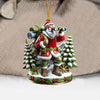 Joycorners Santa Discovery Home Decor Christmas Ornament, Personalized Ornament 2D Flat LM2211