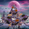 Joy Corner Trick or Cheat Happy Halloween Pattern Special Hooded Cloak
