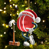 Joycorners Custom Name Croquet Ornament, Croquet Christmas Gift 2D Flat LM2111