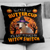 Joycorners Happy Halloween Brahman Buckle Up Butter Cup Pillow Case