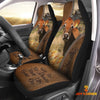 Joycorners Jersey Customized Name Leather Pattern Car Seat Covers (2Pcs)