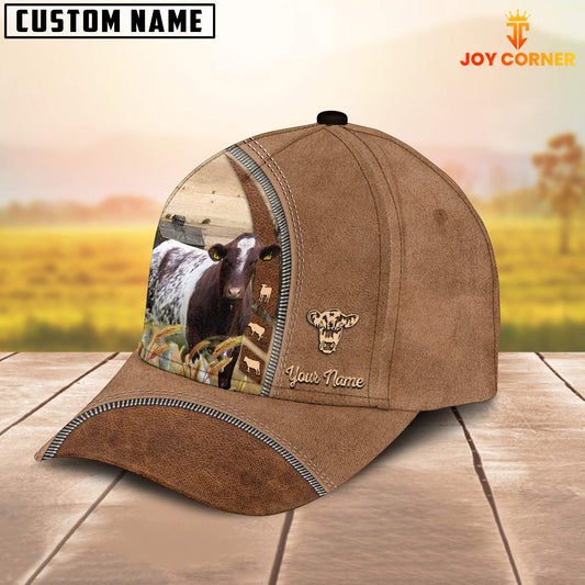 Joycorners Shorthorn Farming Land Customized Name Cap