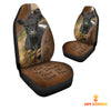 Joycorners Belted Galloway Customized Name Leather Pattern Car Seat Covers (2Pcs)