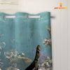 Joy Corners Black Horse Taking Shower Under The Sea 3D Shower Curtain
