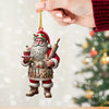 Joycorners Christmas Baker Santa Ornament, Personalized Ornament 2D Flat LM2211