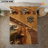 Joycorners Highland Cattle Customized Bedding set