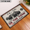 Joycorners Dexter Life is Better Custom Name Doormat