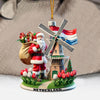 Joycorners Santa Netherlands Christmas Ornament, Personalized Ornament 2D Flat LM2211
