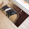 Joycorners Belted Galloway Live Like Someone Left The Gate Open Doormat