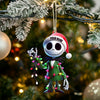 Joycorners Christmas Ghost Home Decor Christmas Ornament, Personalized Ornament 2D Flat LM2211