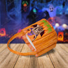 Joycorners Highland Cattle Lick or Treat Personalized Name Halloween Spooky Candy Basket