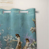 Joy Corners Brahman Cattle Taking Shower Under The Sea 3D Shower Curtain