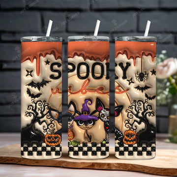 Joycorners Chihuahua Halloween 3D Straight Cup