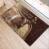 Joycorners Shorthorn Live Like Someone Left The Gate Open Doormat