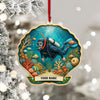 Joycorners Diving Home Decor, Christmas Ornament, Personalized Ornament 8 2D Flat LM2111
